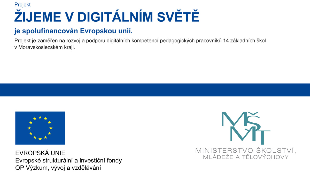 Žijeme v digitálním světě - projekt